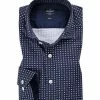 Schlussverkauf ❤️ HACKETT Hemd HM307845/5AL Slim Fit, Baumwolle, Marineblau-weiß gemustert, Blau ⭐
