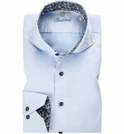 Bestes Angebot 👏 Stenströms Hemd 775221/2270/100 Slimline, Baumwolle, Hellblau 🤩