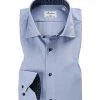 Auslauf ✨ Stenströms Hemd 784771/2245/110 Slimline, Baumwolle, Himmelblau, Hellblau 😉