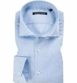 Beste Bewertungen von 🌟 rosso e nero Hemd P6/03 Slim Fit, Reines Leinen, Hellblau meliert, Hellblau 🎉