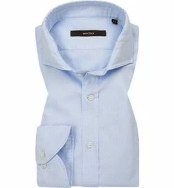 Coupon 😍 Windsor Hemd Lano 30016052/451 Shaped Fit, Baumwolle, Hellblau 😍