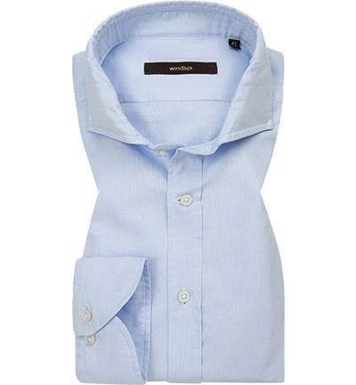 Coupon 😍 Windsor Hemd Lano 30016052/451 Shaped Fit, Baumwolle, Hellblau 😍 1 Coupon 😍 Windsor Hemd Lano 30016052/451 Shaped Fit, Baumwolle, Hellblau 😍