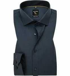 Aktion 👍 OLYMP No Six Super Slim 69EL 0771/69/18 Hemd, Super Slim Fit, Baumwolle, Extra langer Arm, Nachtblau, Marine 😀