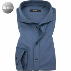Großhandel 😀 DESOTO Luxury Hemd Hai 10008-30/052 Jersey, Capriblau, Dunkelblau ✔️