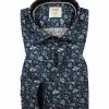 Angebote ❤️ OLYMP Casual Level Five 3042/44/16 Hemd, Body Fit, Twill, Dunkelblau gemustert, Blau ✔️
