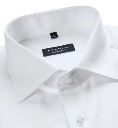 Angebote 😉 ETERNA Hemd 8817/E19K/65/00 Comfort Fit, Twill blickdicht, Weiß 🔥 2 Angebote 😉 ETERNA Hemd 8817/E19K/65/00 Comfort Fit, Twill blickdicht, Weiß 🔥 – Bild 2