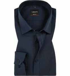 Aktion 👏 Venti Hemd Body Fit 001420/116 Chambray, Dunkelblau 🌟