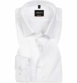 Angebote ✨ Venti Hemd Body Fit 69 EL 001429/000 Chambray, Extra langer Arm, Weiß 😀