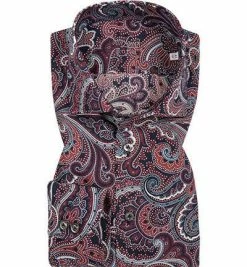 Bestes Angebot ❤️ van Laack Hemd Tailor Fit 171343/RIVARA-TF/775 Popeline, Multicolour gemustert, Rot-blau-weiß 🧨