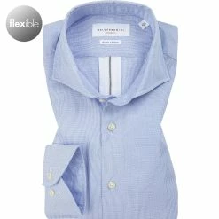 Budget 🎉 BALDESSARINI Hemd 41247/000/04944/6010 Tailored Fit, Baumwolle, Hellblau meliert, Himmelblau 🌟