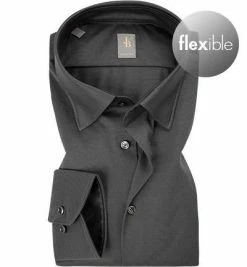 Angebote 🤩 Jacques Britt Hemd Messina Journey 652020/35 Perfect Fit, Baumwolle, Anthrazit, Grau 🥰