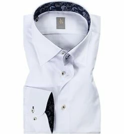 Großhandel 🧨 Jacques Britt Hemd Messina Mix 652200/01 Perfect Fit, Chambray, Weiß 🔥