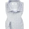 Beste Bewertungen von ❤️ ETON Hemd 1000/00508/01 Contemporary Fit, Baumwolle, Weiß-hellblau gemustert, Weiß 😍