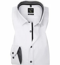 Aktion ✔️ OLYMP No Six Super Slim 0774/64/00 Hemd, Super Slim Fit, Baumwolle, Weiß 👏