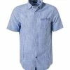 Bestes Angebot 🔔 Pierre Cardin Hemd 53916/000/27174/9051 Kurzarmhemd, Modern Fit, Baumwolle, Hellblau gestreift, Hellblau 😀