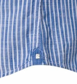 Bestes Angebot 🔔 Pierre Cardin Hemd 53916/000/27174/9051 Kurzarmhemd, Modern Fit, Baumwolle, Hellblau gestreift, Hellblau 😀 -Hemden Verkaufsgeschäft 338831 norm3