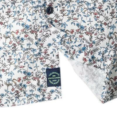 Auslauf 🔥 Pierre Cardin Hemd 53889/000/27163/9000 Kurzarmhemd, Modern Fit, Baumwolle, Weiß-hellblau gemustert, Weiß 🌟 3 Auslauf 🔥 Pierre Cardin Hemd 53889/000/27163/9000 Kurzarmhemd, Modern Fit, Baumwolle, Weiß-hellblau gemustert, Weiß 🌟 – Bild 3