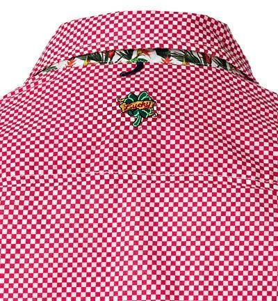 Großhandel 😉 Lucky de Luca Hemd Nyro 91103/1 Popeline, Rot kariert, Rot 🎁 6 Großhandel 😉 Lucky de Luca Hemd Nyro 91103/1 Popeline, Rot kariert, Rot 🎁 – Bild 6