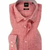 Brandneu ✨ BOSS Hemd Lukas 50427135/617 Regular Fit, Reines Leinen, Rot, Rot meliert 😉