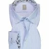 Am billigsten ⭐ Jacques Britt Hemd Messina Mix 836010/11 Custom Fit, Baumwolle, Weiß-blau gestreift, Weiß-blau 😉