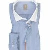 Budget 🎉 Jacques Britt Hemd Como CC 836080/15 Custom Fit, Baumwolle, Marineblau gestreift, Blau ✨