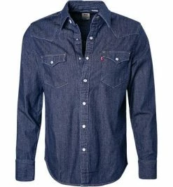 Blitzangebot 🔔 Levi's® 👖 Jeanshemd 85744/0000 Standard Fit, Baumwolle, Dunkelblau 👏