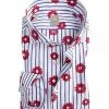 Bestes Angebot 🤩 Jacques Britt Hemd Serdegna 836040/45 Custom Fit, Baumwolle, Dunkelrot-weiß gemustert, Rot-weiß ⌛