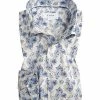 Brandneu 😀 ETON Hemd 1000/00786/21 Slim Fit, Baumwolle, Blau gemustert, Blau 🤩