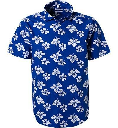 Angebote 👏 Seidensticker Hemd 194291/15 Kurzarmhemd, Regular Fit, Popeline, Blau-weiß gemustert, Blau 👍 1 Angebote 👏 Seidensticker Hemd 194291/15 Kurzarmhemd, Regular Fit, Popeline, Blau-weiß gemustert, Blau 👍