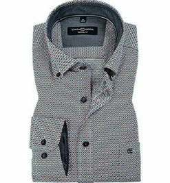 Bestpreis 👏 CasaModa Hemd 403345202/450 Casual Fit, Baumwolle, Multicolor gemustert, Multicolor 🤩