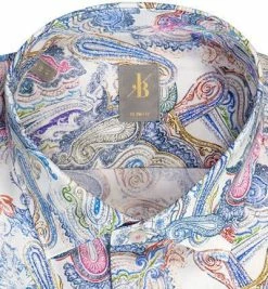 Coupon 🔥 Jacques Britt Hemd Como 8664/41 Slim Fit, Popeline, Multicolor gemustert, Multicolor ❤️ -Hemden Verkaufsgeschäft 343281 norm2