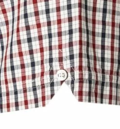 Brandneu 😀 Ben Sherman Hemd 0059144/550 Regular Fit, Popeline, Rot kariert, Rot 👏 -Hemden Verkaufsgeschäft 343391 norm3
