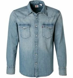 Aktion 👏 Levi's® 👖 Jeanshemd 85744/0001 Standard Fit, Baumwolle, Blau ⭐