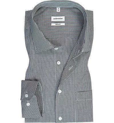 Angebote ✨ Seidensticker Hemd 193660/19 Regular Fit, Baumwolle, Schwarz-weiß kariert, Schwarz-weiß 🥰 1 Angebote ✨ Seidensticker Hemd 193660/19 Regular Fit, Baumwolle, Schwarz-weiß kariert, Schwarz-weiß 🥰