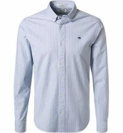Besorgen 🥰 Scotch & Soda Hemd 145430/0217 Regular Fit, Baumwolle, Hellblau gestreift, Hellblau ⌛