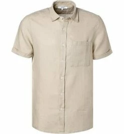 Beste Bewertungen von 👏 Aigle Hemd Bukutishort beige J3493 Kurzarmhemd, Reines Leinen 🎉