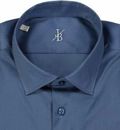 Großhandel ✨ Jacques Britt Hemd Como 856111/16 Perfect Fit, Popeline, Blau ⌛ -Hemden Verkaufsgeschäft 346383 norm2