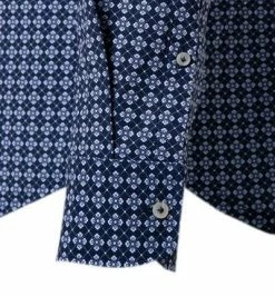 Bester Verkauf 🔥 Jacques Britt Hemd Siena 856070/18 Jersey, Dunkelblau gemustert, Dunkelblau-weiß 🔔 -Hemden Verkaufsgeschäft 346403 norm3