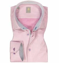 Neu 😉 Jacques Britt Hemd Como Mix 866200/44 Slim Fit, Twill, Hellrot 🥰