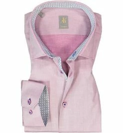 Besorgen 😍 Jacques Britt Hemd Como Mix 836200/44 Custom Fit, Baumwolle, Hellrot 😍