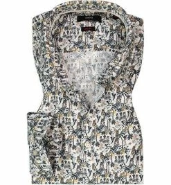 Großhandel ✨ CINQUE Hemd Cispuky 9033-4337/15 Slim Fit, Baumwolle, Multicolour gemustert, Multicolor ✔️