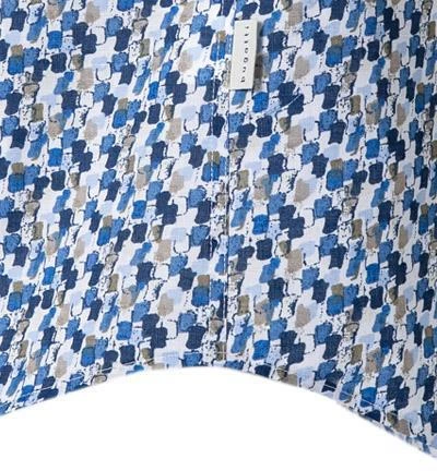 Brandneu 🧨 bugatti Hemd 9450/58542/360 Kurzarmhemd, Modern Fit, Leinen-Baumwolle, Blau gemustert, Blau 🤩 3 Brandneu 🧨 bugatti Hemd 9450/58542/360 Kurzarmhemd, Modern Fit, Leinen-Baumwolle, Blau gemustert, Blau 🤩 – Bild 3