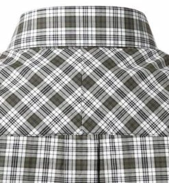 Aktion 🔥 Fred Perry Hemd M8580/B57 Kurzarmhemd, Popeline, Grün kariert, Grün 🎁 -Hemden Verkaufsgeschäft 347458 norm4