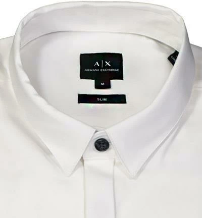 Beste Bewertungen von ❤️ ARMANI EXCHANGE Hemd 8NZCBD/ZN10Z/1100 Slim Fit, Baumwolle, Weiß 😀 2 Beste Bewertungen von ❤️ ARMANI EXCHANGE Hemd 8NZCBD/ZN10Z/1100 Slim Fit, Baumwolle, Weiß 😀 – Bild 2