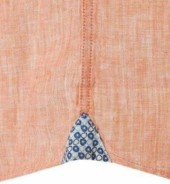 Am billigsten 🎉 Fynch-Hatton Hemd 1120 6091/6095 Kurzarmhemd, Casual Fit, Reines Leinen, Orange meliert, Orange ✨ -Hemden Verkaufsgeschäft 348310 norm4