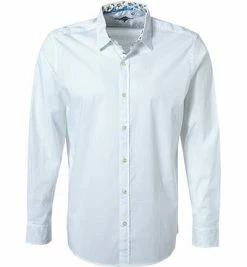 Angebote 🧨 Lucky de Luca Hemd Nyro 95140/1 Baumwolle, Weiß 🛒