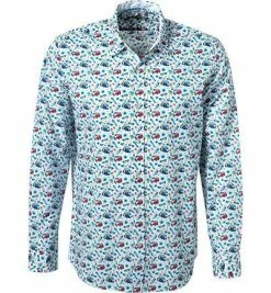 Auslauf 🎁 Lucky de Luca Hemd Nyro 95141/1 Baumwolle, Multicolour gemustert, Multicolor 💯