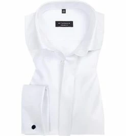 Angebote ✨ ETERNA Hemd 8817/E387/00 Comfort Fit, Baumwolle blickdicht, Weiß 💯