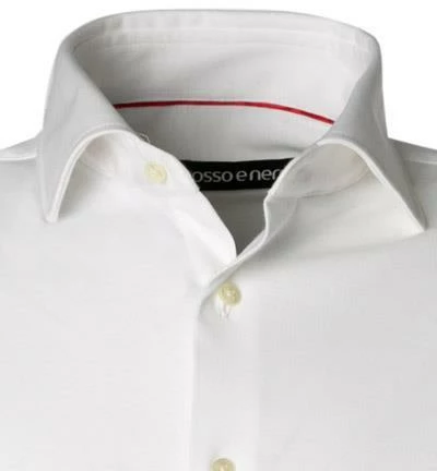 Top 10 🌟 rosso e nero Hemd 3501/0/00 Tailored Fit, Jersey, Weiß ⌛ 3 Top 10 🌟 rosso e nero Hemd 3501/0/00 Tailored Fit, Jersey, Weiß ⌛ – Bild 3