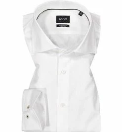 Bester Verkauf 😉 JOOP! Hemd Mika 30022816/100 Modern Fit, Baumwolle, Weiß 👏